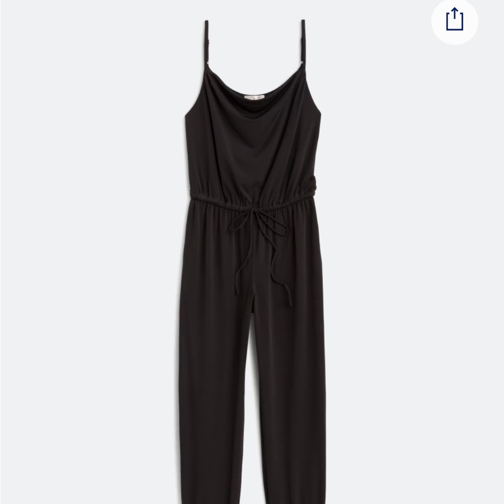 Nine Britton black jumpsuit w/ cowl neck BRAND NEW #nwt